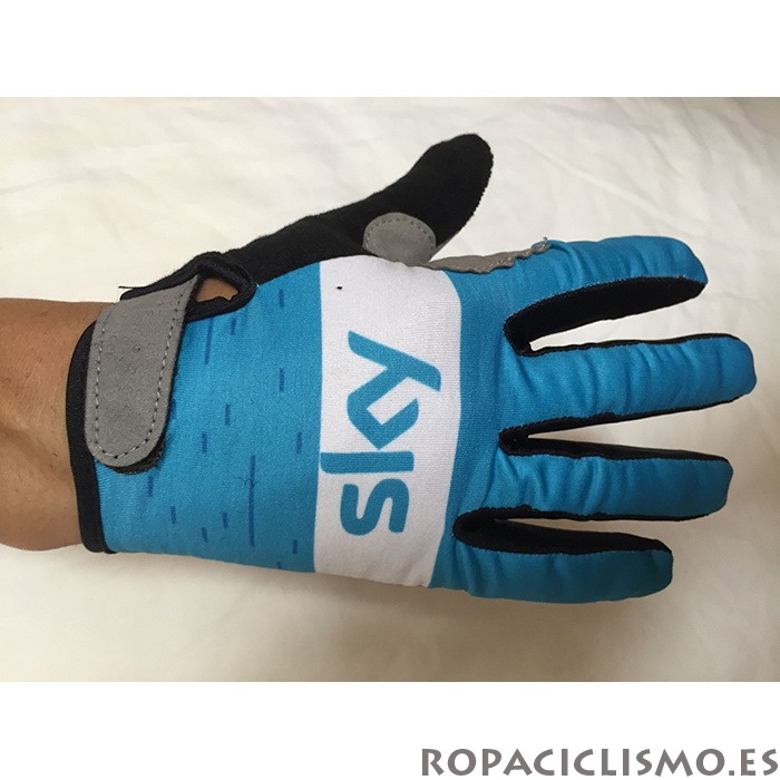 2020 Sky Guantes Largos Azul